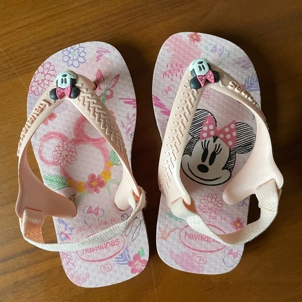 Disney Minnie Mouse Havaianas Toddler NWOT